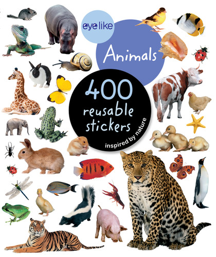Eyelike Stickers: Animals (Eyelike Stickers) book cover by Workman Publishing