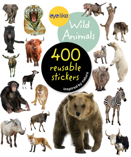 Eyelike Stickers: Wild Animals (Eyelike Stickers) book cover by Workman Publishing