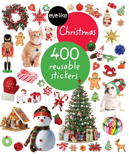 Eyelike Stickers: Christmas: 400 Reusable Stickers (Eyelike Stickers) book cover by Workman Publishing