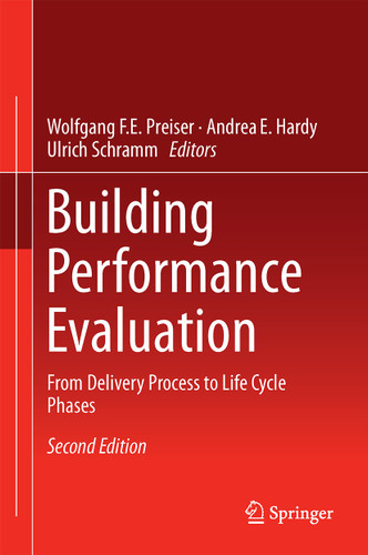 Building Performance Evaluation: From Delivery Process to Life Cycle Phases book cover by 
