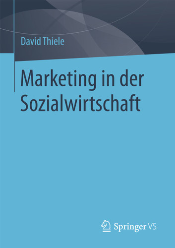 Marketing in der Sozialwirtschaft book cover by David Thiele