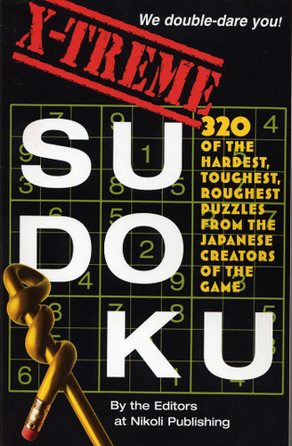 X-Treme Sudoku book cover by Editors of Nikoli Publishing