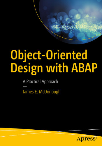 Object-Oriented Design with ABAP: A Practical Approach book cover by James E. McDonough
