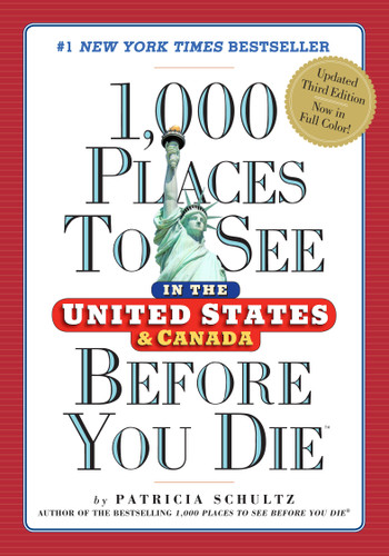 1,000 Places to See in the United States and Canada Before You Die book cover by Patricia Schultz