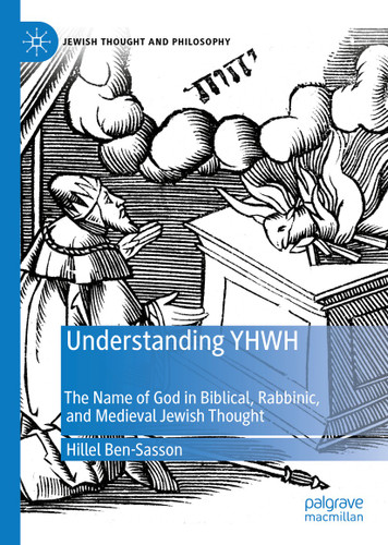 Understanding YHWH: The Name of God in Biblical, Rabbinic, and Medieval Jewish Thought (Jewish Thought and Philosophy) book cover by Hillel Ben-Sasson