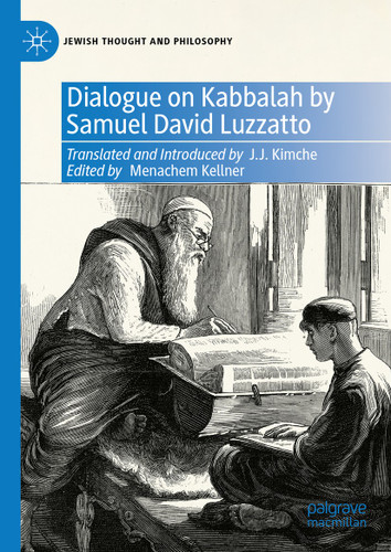 Dialogue on Kabbalah by Samuel David Luzzatto (Jewish Thought and Philosophy) book cover by 