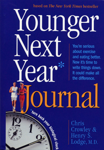 Younger Next Year Journal: Turn Back Your Biological Clock (Younger Next Year) book cover by Henry S. Lodge, Chris Crowley