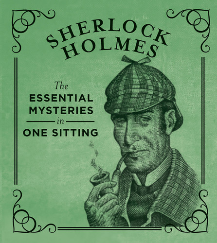 Sherlock Holmes: The Essential Mysteries in One Sitting (RP Minis) book cover by Jennifer Kasius