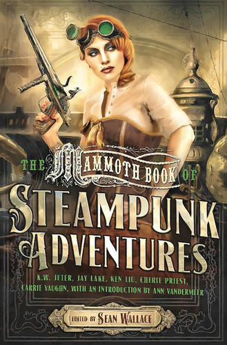 The Mammoth Book of Steampunk Adventures (Mammoth Books) book cover by 