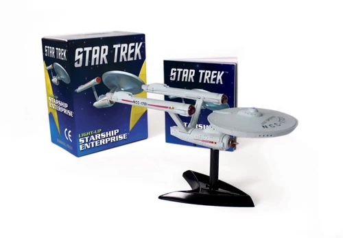 Star Trek: Light-Up Starship Enterprise (RP Minis) book cover by Chip Carter