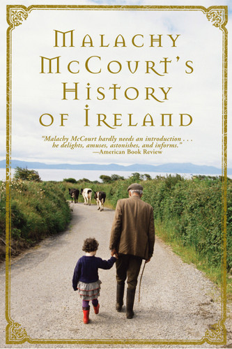 Malachy McCourt's History of Ireland (paperback) book cover by Malachy McCourt