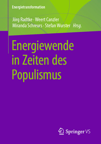 Energiewende in Zeiten des Populismus (Energietransformation) book cover by 