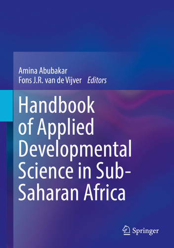 Handbook of Applied Developmental Science in Sub-Saharan Africa book cover by 