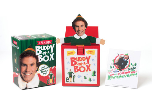 Elf Talking Buddy-in-a-Box: ""Does somebody need a hug?"" (RP Minis) book cover by Running Press