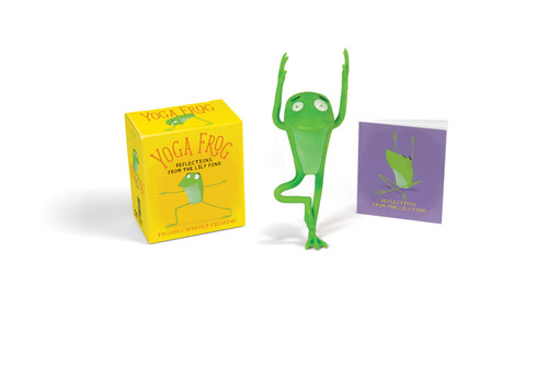Yoga Frog: Reflections from the Lily Pond (RP Minis) book cover by Nora Shalaway Carpenter