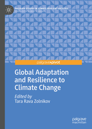 Global Adaptation and Resilience to Climate Change (Palgrave Studies in Climate Resilient Societies) book cover by 