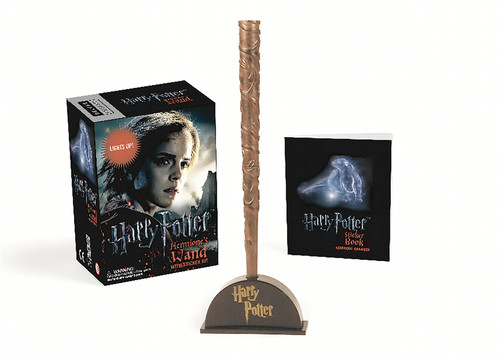 Harry Potter Hermione's Wand with Sticker Kit: Lights Up! (RP Minis) book cover by 
