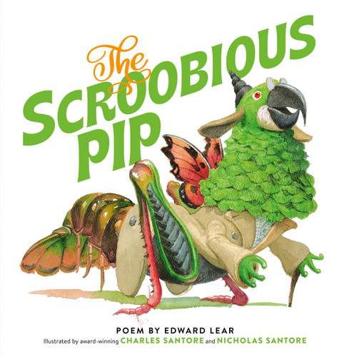 The Scroobious Pip book cover by Edward Lear