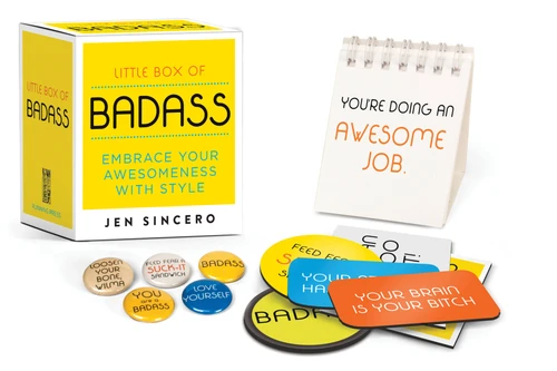 Little Box of Badass: Embrace Your Awesomeness with Style (RP Minis) book cover by Jen Sincero