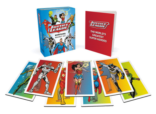 Justice League: Morphing Magnet Set: (Set of 7 Lenticular Magnets) (RP Minis) book cover by Steve Korté