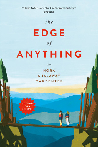 The Edge of Anything book cover by Nora Shalaway Carpenter