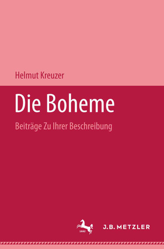 Die Boheme: Beiträge zu ihrer Beschreibung book cover by Helmut Kreuzer