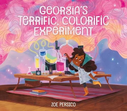 Georgia's Terrific, Colorific Experiment book cover by Zoe Persico