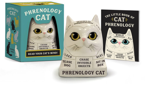 Phrenology Cat: Read Your Cat's Mind! (RP Minis) book cover by Marlo Scrimizzi
