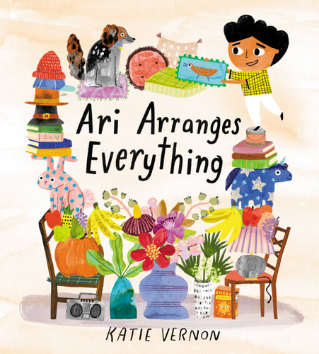 Ari Arranges Everything book cover by Katie Vernon