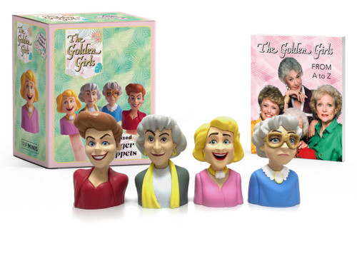 The Golden Girls: Stylized Finger Puppets (RP Minis) book cover by Michelle Morgan, Disney Publishing Worldwide