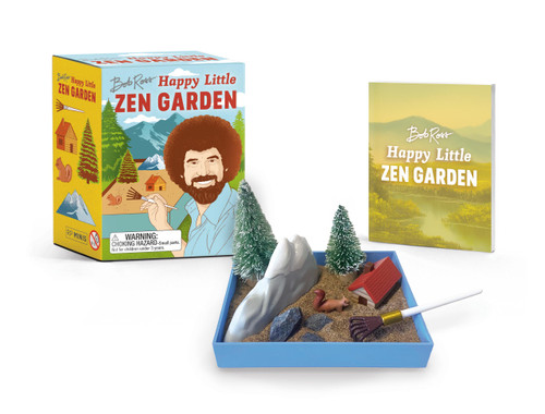 Bob Ross Happy Little Zen Garden (RP Minis) book cover by Robb Pearlman, Bob Ross