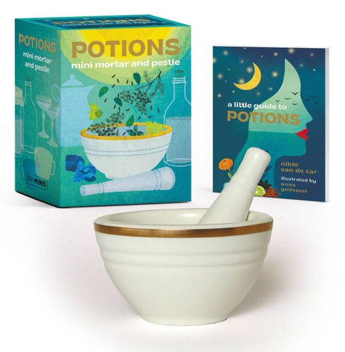 Potions Mini Mortar and Pestle (RP Minis) book cover by Nikki Van De Car
