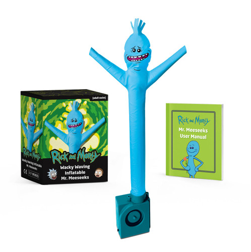 Rick and Morty Wacky Waving Inflatable Mr. Meeseeks (RP Minis) book cover by Victoria Potenza