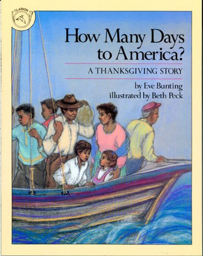 How Many Days to America?: A Thanksgiving Story book cover by Eve Bunting