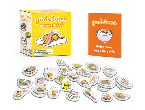 Gudetama Magnet Set (RP Minis) book cover by Jenn Fujikawa