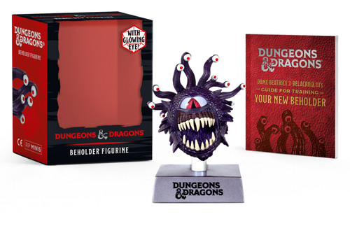 Dungeons & Dragons: Beholder Figurine: With glowing eye! (RP Minis) book cover by Aidan Moher