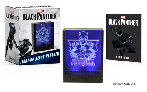 Marvel: Light-Up Black Panther (RP Minis) book cover by Marvel, Robert K. Elder