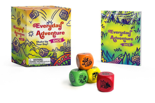 Everyday Adventure Dice: Shake Up Your Day (RP Minis) book cover by Brenna Dinon