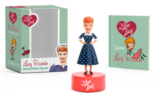 I Love Lucy: Lucy Ricardo Talking Bobble Figurine (RP Minis) book cover by Elisabeth Edwards