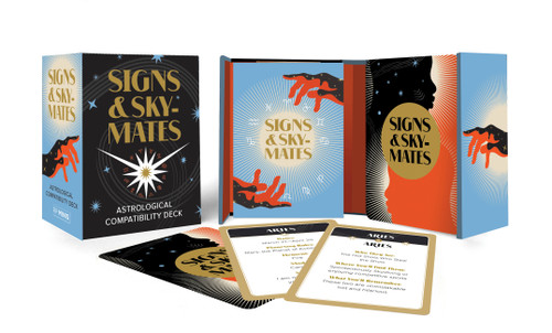 Signs & Skymates Astrological Compatibility Deck (RP Minis) book cover by Dossé-Via Trenou