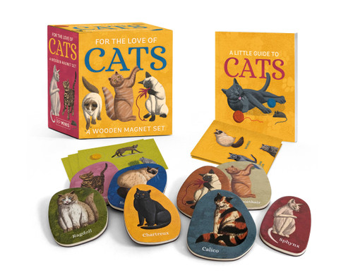 For the Love of Cats: A Wooden Magnet Set (RP Minis) book cover by Eliza Berkowitz