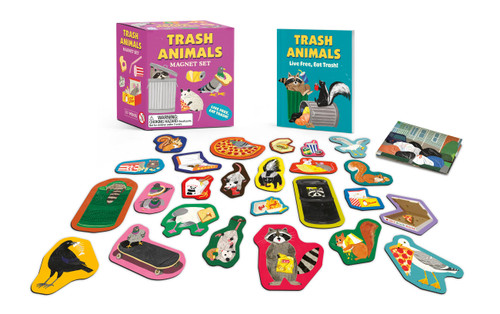 Trash Animals Magnet Set: Live Free, Eat Trash! (RP Minis) book cover by Alexander Schneider