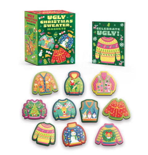 Ugly Christmas Sweater Magnets (RP Minis) book cover by Jessie Oleson Moore
