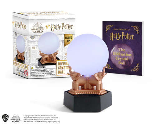 Harry Potter Divination Crystal Ball: Lights Up! (RP Minis) book cover by Donald Lemke