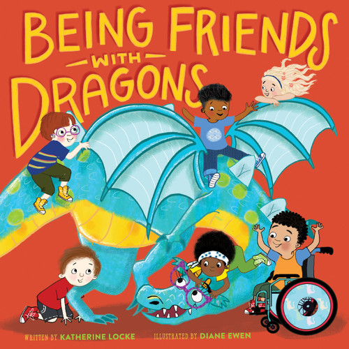 Being Friends with Dragons book cover by Katherine Locke