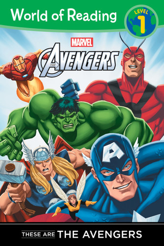 These are The Avengers Level 1 Reader (World of Reading) book cover by DBG