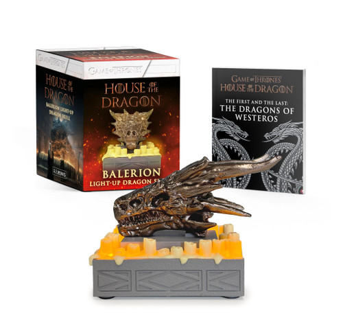 House of the Dragon: Balerion Light-Up Dragon Skull (RP Minis) book cover by Jim McDermott