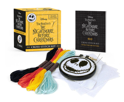 Disney Tim Burton's The Nightmare Before Christmas Cross-Stitch Kit (RP Minis) book cover by 