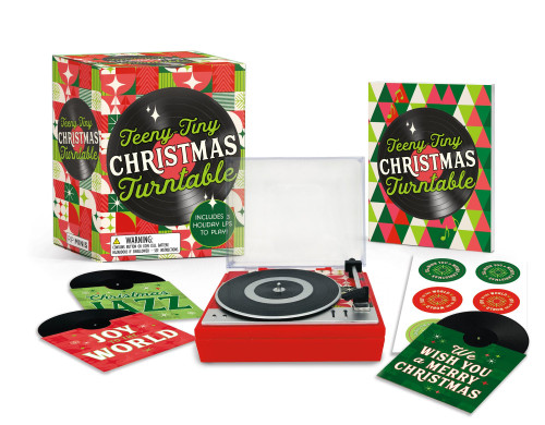 Teeny-Tiny Christmas Turntable: Includes 3 Holiday LPs to Play! (RP Minis) [9780762485437]