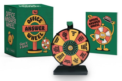 The Office Answer Wheel: Give It a Spin! (RP Minis) book cover by Shaenon K. Garrity